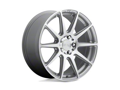 Niche Essen Gloss Silver Machined Wheel; 19x10; 40mm Offset (84-01 Jeep Cherokee XJ)