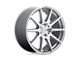 Niche Essen Gloss Silver Machined Wheel; 18x8; 40mm Offset (84-01 Jeep Cherokee XJ)