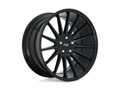 Niche Form Gloss Black Wheel; 20x10; 40mm Offset (84-01 Jeep Cherokee XJ)