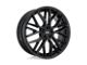 Niche Gamma Gloss Black Wheel; 18x8; 40mm Offset (84-01 Jeep Cherokee XJ)