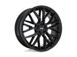 Niche Gamma Gloss Black Wheel; 24x10; 35mm Offset (84-01 Jeep Cherokee XJ)