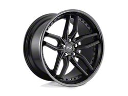 Niche Methos Gloss Black with Matte Black Wheel; 19x8.5; 35mm Offset (84-01 Jeep Cherokee XJ)