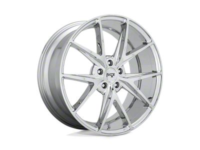 Niche Misano Chrome Wheel; 18x8; 40mm Offset (84-01 Jeep Cherokee XJ)