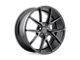 Niche Misano Matte Black Wheel; 17x8; 40mm Offset (84-01 Jeep Cherokee XJ)