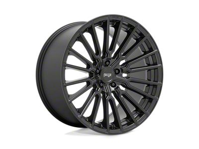 Niche Premio Matte Black Wheel; 19x8.5; 35mm Offset (84-01 Jeep Cherokee XJ)