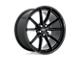 Niche Rainier Gloss Black Wheel; 20x10.5; 40mm Offset (84-01 Jeep Cherokee XJ)