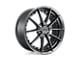 Niche Sector Gloss Anthracite Wheel; 19x8.5; 42mm Offset (84-01 Jeep Cherokee XJ)