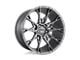 Niche Staccato Matte Anthracite Wheel; 20x10; 40mm Offset (84-01 Jeep Cherokee XJ)