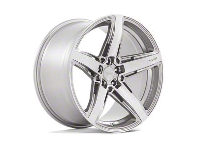 Niche Teramo Anthracite Brushed Face Tint Clear Wheel; 20x10.5; 20mm Offset (84-01 Jeep Cherokee XJ)