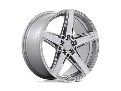 Niche Teramo Anthracite Brushed Face Tint Clear Wheel; 20x10.5; 40mm Offset (84-01 Jeep Cherokee XJ)