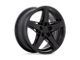 Niche Teramo Matte Black Wheel; 18x8; 30mm Offset (84-01 Jeep Cherokee XJ)