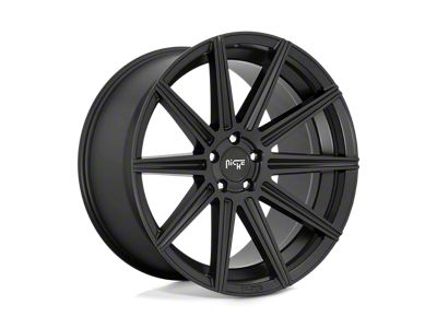 Niche Tifosi Matte Black Wheel; 20x10.5; 40mm Offset (84-01 Jeep Cherokee XJ)