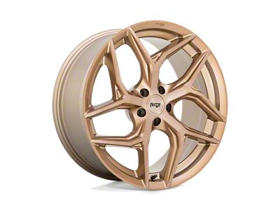 Niche Torsion Platinum Bronze Wheel; 20x9; 35mm Offset (84-01 Jeep Cherokee XJ)