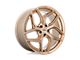 Niche Torsion Platinum Bronze Wheel; 20x10.5; 40mm Offset (84-01 Jeep Cherokee XJ)