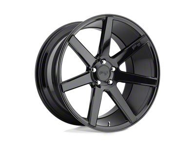 Niche Verona Gloss Black Wheel; 19x8.5; 35mm Offset (84-01 Jeep Cherokee XJ)