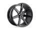 Niche Verona Gloss Black Wheel; 19x9.5; 35mm Offset (84-01 Jeep Cherokee XJ)