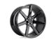 Niche Verona Gloss Black Wheel; 22x10; 38mm Offset (84-01 Jeep Cherokee XJ)