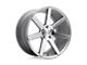 Niche Verona Gloss Silver Machined Wheel; 19x8.5; 35mm Offset (84-01 Jeep Cherokee XJ)