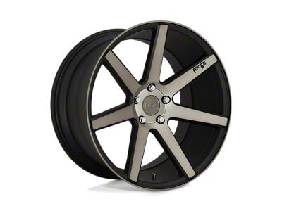 Niche Verona Matte Black Machined Wheel; 19x9.5; 35mm Offset (84-01 Jeep Cherokee XJ)