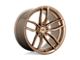 Niche Vosso Glossy Bronze Brushed Wheel; 19x8.5; 35mm Offset (84-01 Jeep Cherokee XJ)