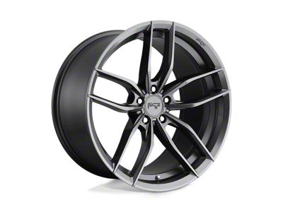 Niche Vosso Matte Anthracite Wheel; 17x8; 40mm Offset (84-01 Jeep Cherokee XJ)