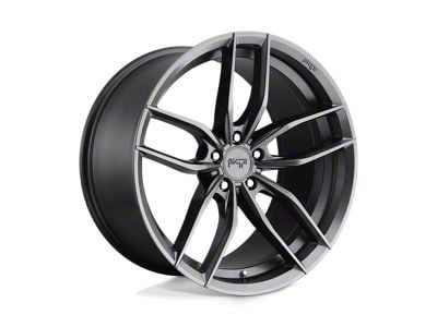 Niche Vosso Matte Anthracite Wheel; 18x8; 30mm Offset (84-01 Jeep Cherokee XJ)