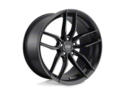 Niche Vosso Matte Black Wheel; 19x9.5; 35mm Offset (84-01 Jeep Cherokee XJ)