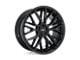 Niche Gamma Gloss Black Wheel; 22x10.5 (20-24 Jeep Gladiator JT)