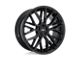 Niche Gamma Gloss Black Wheel; 22x9 (20-24 Jeep Gladiator JT)