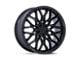 Niche Calabria 5 Matte Black Wheel; 22x9; 38mm Offset (93-98 Jeep Grand Cherokee ZJ)