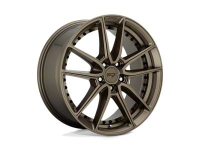 Niche DFS Matte Bronze Wheel; 17x8; 40mm Offset (93-98 Jeep Grand Cherokee ZJ)