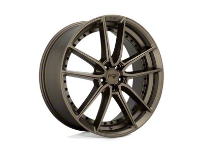 Niche DFS Matte Bronze Wheel; 22x9; 38mm Offset (93-98 Jeep Grand Cherokee ZJ)