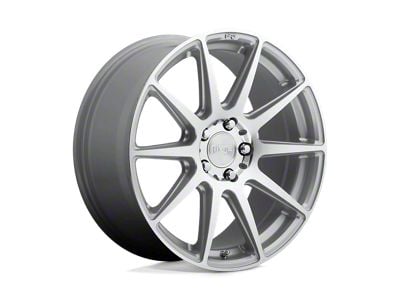 Niche Essen Gloss Silver Machined Wheel; 18x8; 40mm Offset (93-98 Jeep Grand Cherokee ZJ)