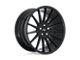 Niche Form Gloss Black Wheel; 20x10; 40mm Offset (93-98 Jeep Grand Cherokee ZJ)