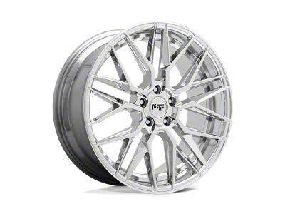 Niche Gamma Chrome Wheel; 18x8; 40mm Offset (93-98 Jeep Grand Cherokee ZJ)