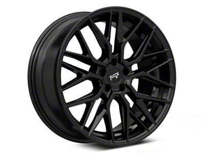 Niche Gamma Gloss Black Wheel; 22x9; 38mm Offset (93-98 Jeep Grand Cherokee ZJ)