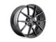 Niche Misano Matte Black Wheel; 18x8; 40mm Offset (93-98 Jeep Grand Cherokee ZJ)