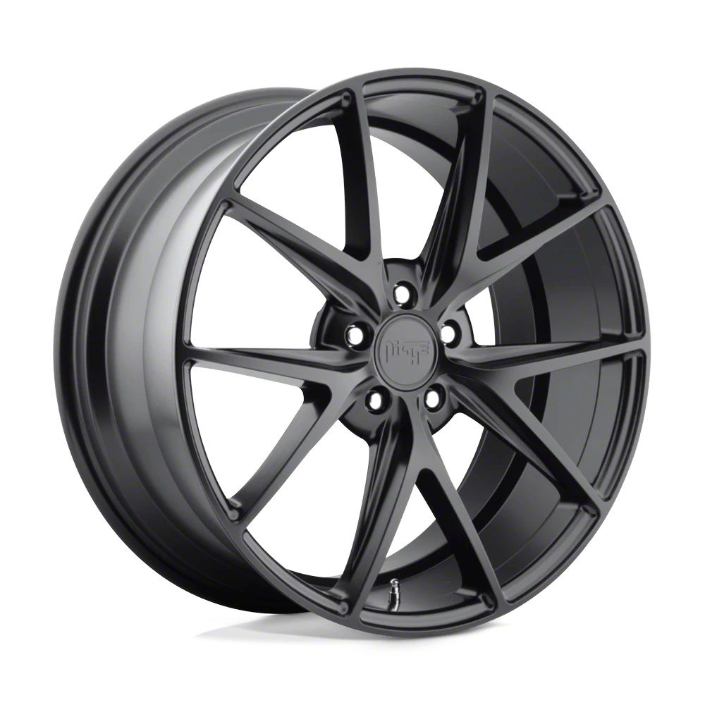 Niche Jeep Grand Cherokee Misano Matte Black Wheel; 22x9; 38mm Offset  M117229065+38 (93-98 Jeep Grand Cherokee ZJ) - Free Shipping