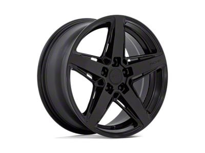 Niche Teramo Matte Black Wheel; 18x8; 30mm Offset (93-98 Jeep Grand Cherokee ZJ)