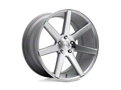 Niche Verona Gloss Silver Machined Wheel; 19x8.5; 35mm Offset (93-98 Jeep Grand Cherokee ZJ)