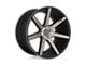 Niche Verona Matte Black Machined Wheel; 18x8; 40mm Offset (93-98 Jeep Grand Cherokee ZJ)