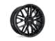 Niche Gamma Gloss Black Wheel; 22x9 (11-21 Jeep Grand Cherokee WK2)