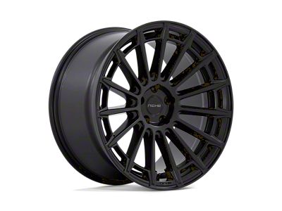 Niche Amalfi Matte Black Wheel; 20x10.5; 20mm Offset (97-06 Jeep Wrangler TJ)