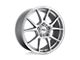 Niche Messina Gloss Silver Wheel; 18x8 (97-06 Jeep Wrangler TJ)