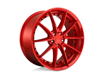 Niche Sector Candy Red Wheel; 20x10.5 (97-06 Jeep Wrangler TJ)