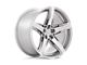 Niche Teramo Anthracite Brushed Face Tint Clear Wheel; 20x10.5; 20mm Offset (97-06 Jeep Wrangler TJ)