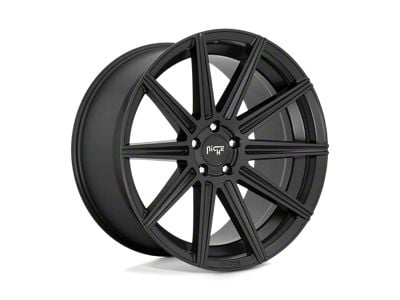 Niche Tifosi Matte Black Wheel; 20x10.5; 40mm Offset (97-06 Jeep Wrangler TJ)