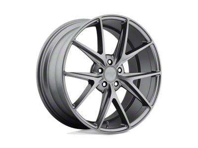 Niche Misano Matte Gunmetal Wheel; 20x10.5; 30mm Offset (87-95 Jeep Wrangler YJ)