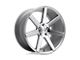 Niche Verona Gloss Silver Machined Wheel; 20x10 (87-95 Jeep Wrangler YJ)