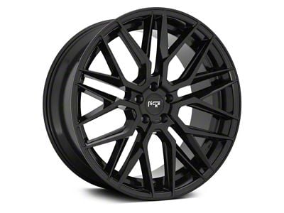 Niche Gamma Gloss Black 6-Lug Wheel; 24x10; 25mm Offset (16-23 Tacoma)